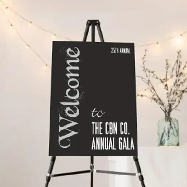 Recyclable Event Boards